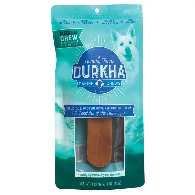 Durkha - Himalayan Cheese Chew - Dog - Medium