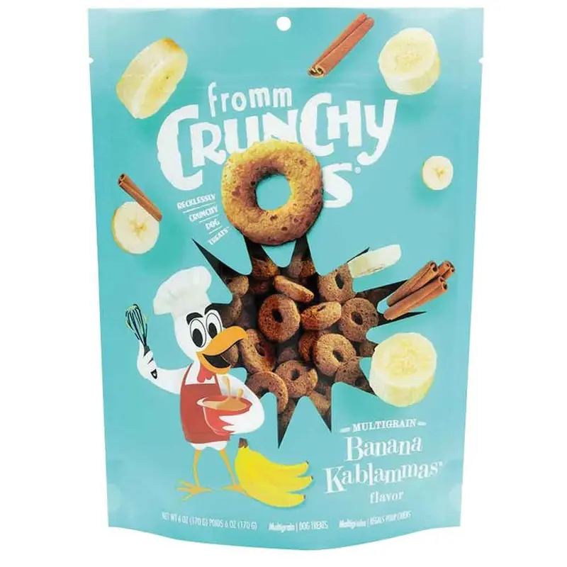 Fromm Crunchy O's - Banana Kablammas - 6 oz