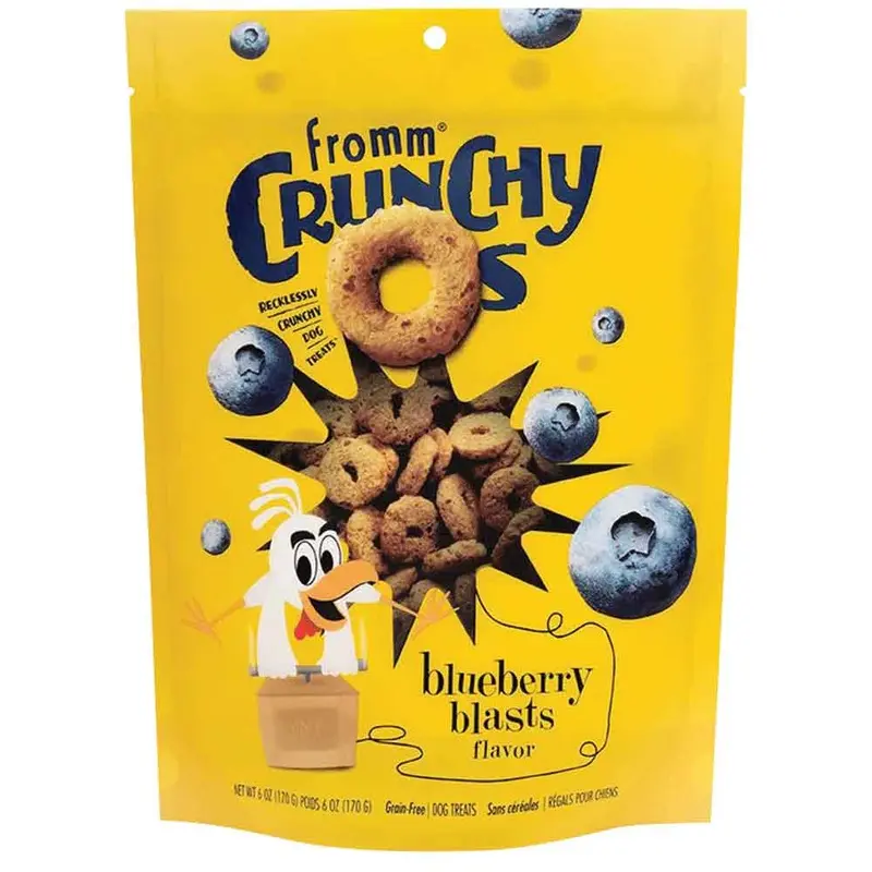 Fromm Crunchy O's - Blueberry Blast - 6 oz