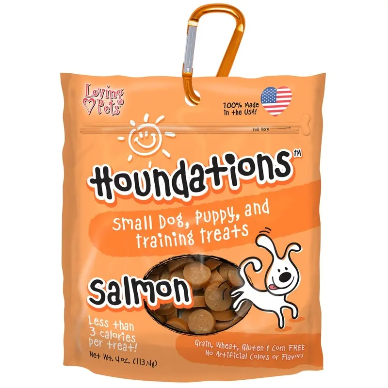 Houndations Soft Chew Salmon Bites - 4 oz