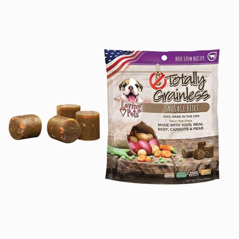 Totally Grainless Beef Stew Sausages  6oz
