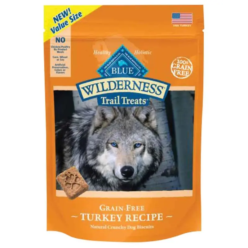 Wilderness Trail Treats Dog Biscuits - Turkey - 24 oz.