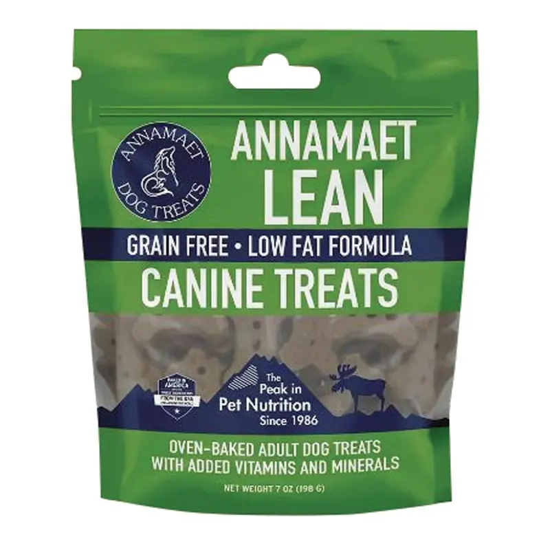 ANNAMAET - LEAN GF LOW FAT FORMULA DOG TREATS - 7 OZ.