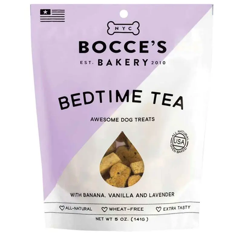 BOCCE'S BAKERY DOG BISCUITS - BEDTIME TEA - 5 OZ