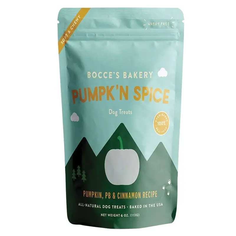 BOCCE'S BAKERY PUMPK'N SPICE SOFT CHEW - 6 OZ