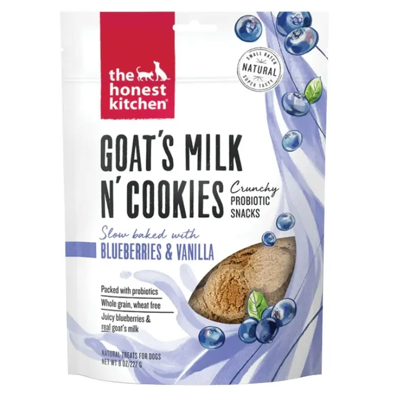 Honest Kitchen - Milk N Cookies Blueberry Dog Treat 8 oz