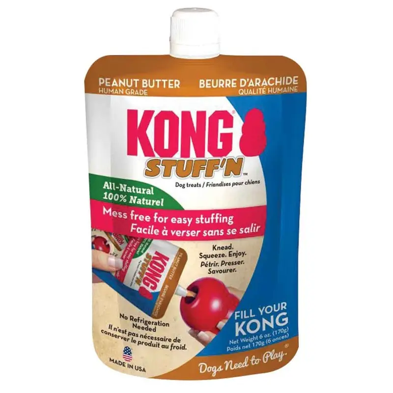 Kong Stuff'N All-Natural - Peanut Butter - 6 oz