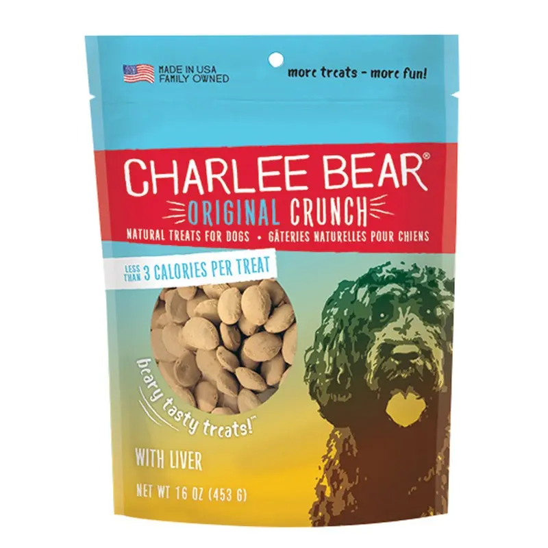 Charlee Bear Original Crunch - Chicken Liver - 16 oz