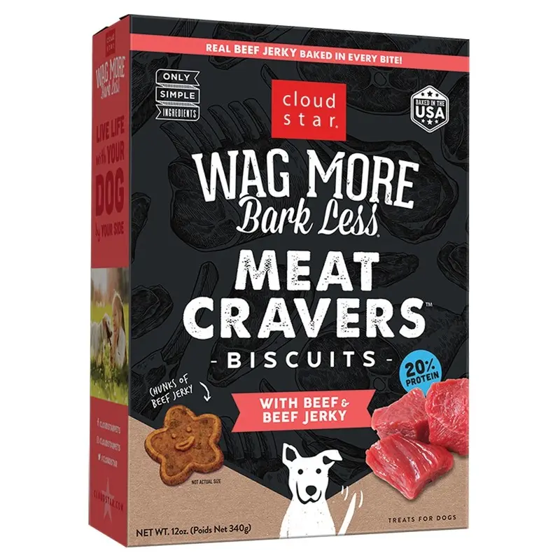 Cloud Star Biscuits - Meat Cravers - Beef - 12 oz