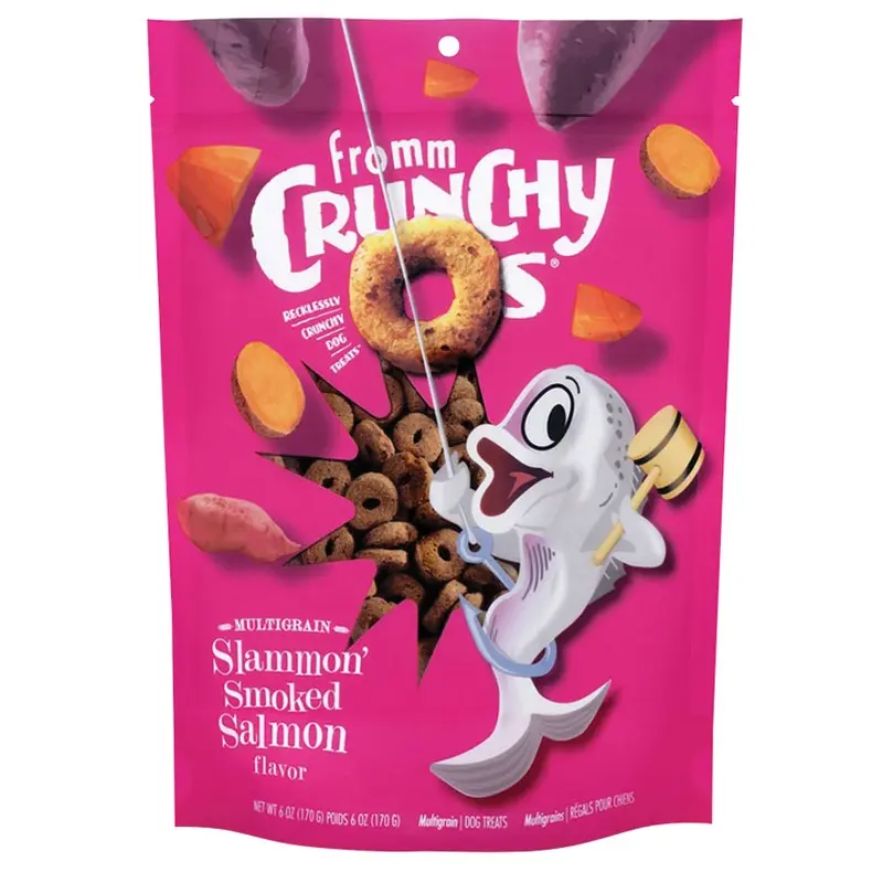 Fromm Crunchy Os - Slammin Smoked Salmon - 6 oz