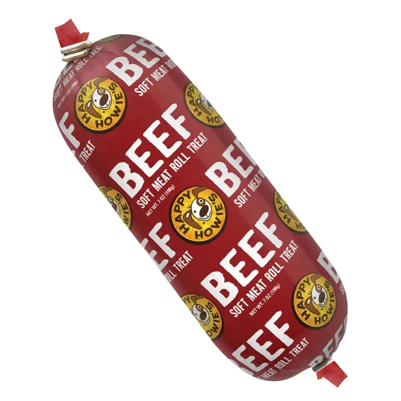 Happy Howies - Soft Meat Roll Treat Beef 7oz.
