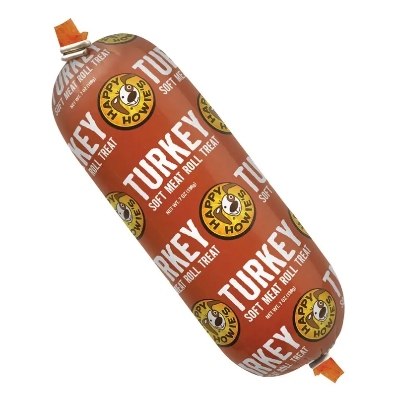 Happy Howies - Soft Meat Roll Treat Turkey 7oz.