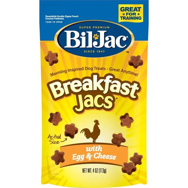 Bil-Jac Dog Treats - Breakfast Jacs - 4oz