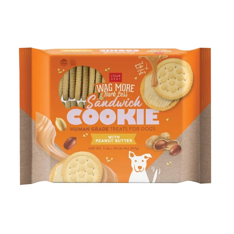 Cloud Star Dog Treats - Peanut Butter Cookie - 11.8 oz