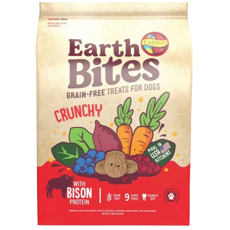 Earthborn - Earth Bites GF Bison 2lb.