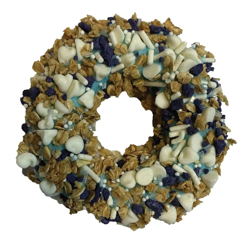 K9 Granola - Gourmet Donut - Crunchy Cobbler Blueberry Vanilla