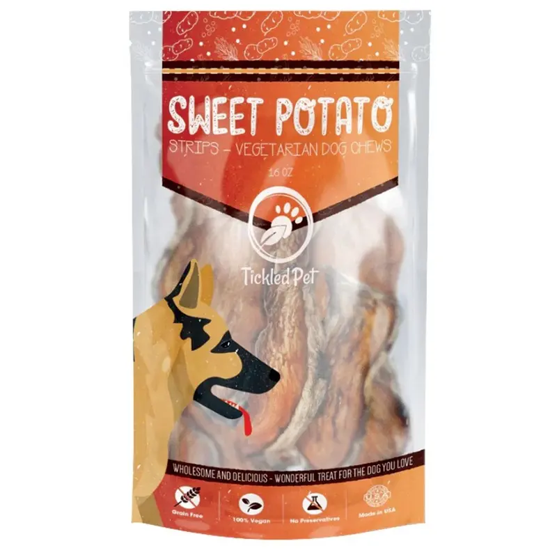 Tickled Pet Dog Chews - Sweet Potato - 16oz