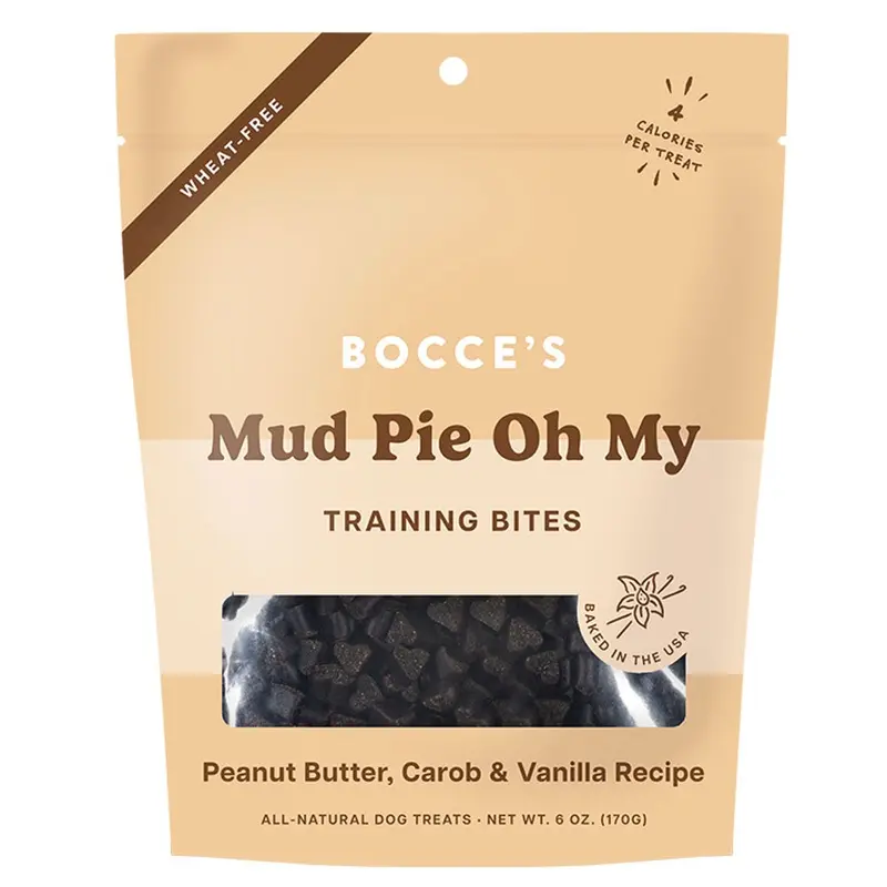 BOCCES - MUD PIE TRAINING DOG TREAT 6OZ