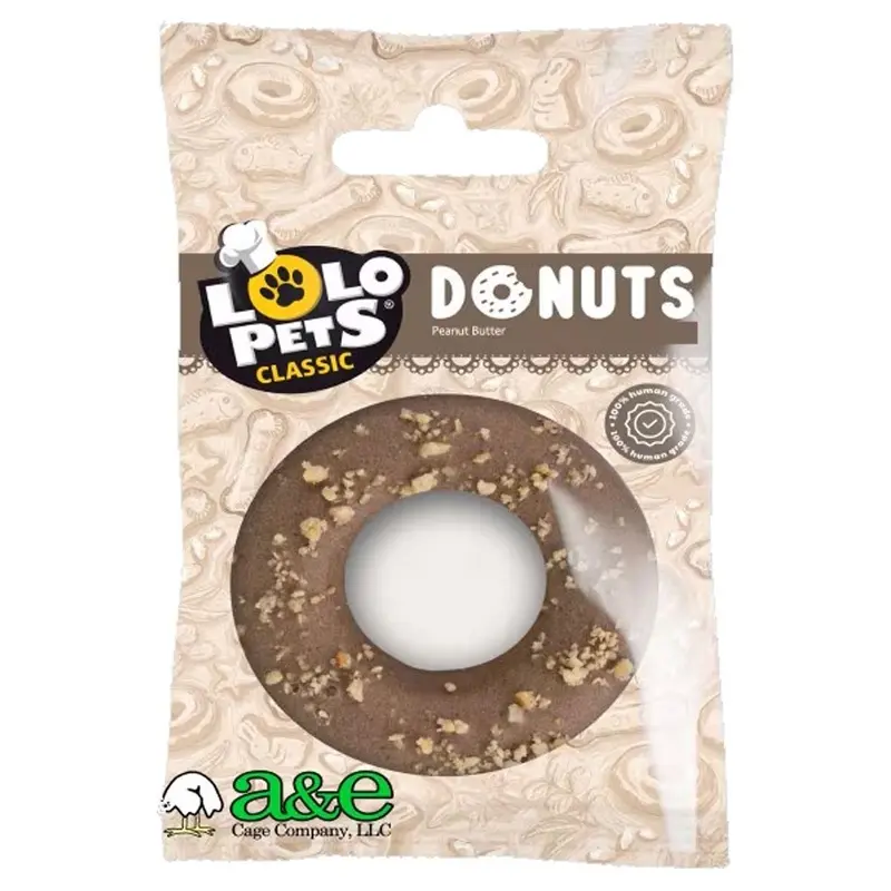 Lolo Bakery - Peanut Butter Donut Dog Treat