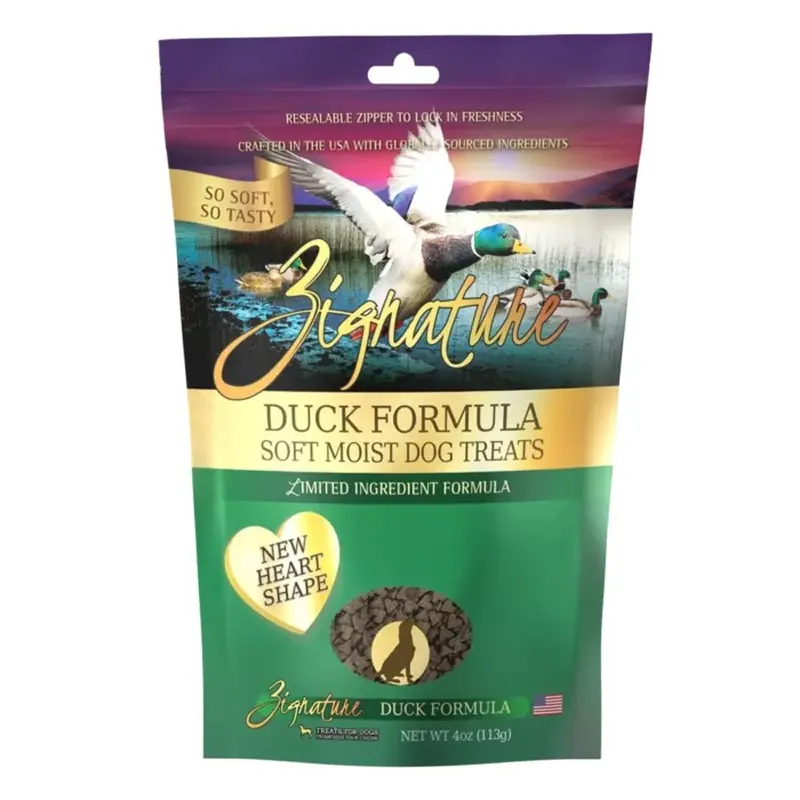 Zignature - Duck Formula Soft Dog Treat 4oz