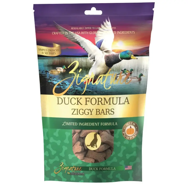 ZIGNATURE ZIGGY BARS - DUCK - 12OZ