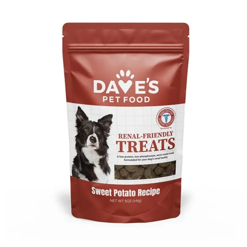 Daves - Renal Friendly Dog Treats - Sweet Potato - 5oz