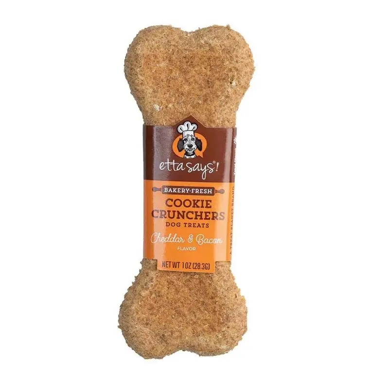 Etta Says - Cookie Crunchers Cheddar Cheese Dog Treat