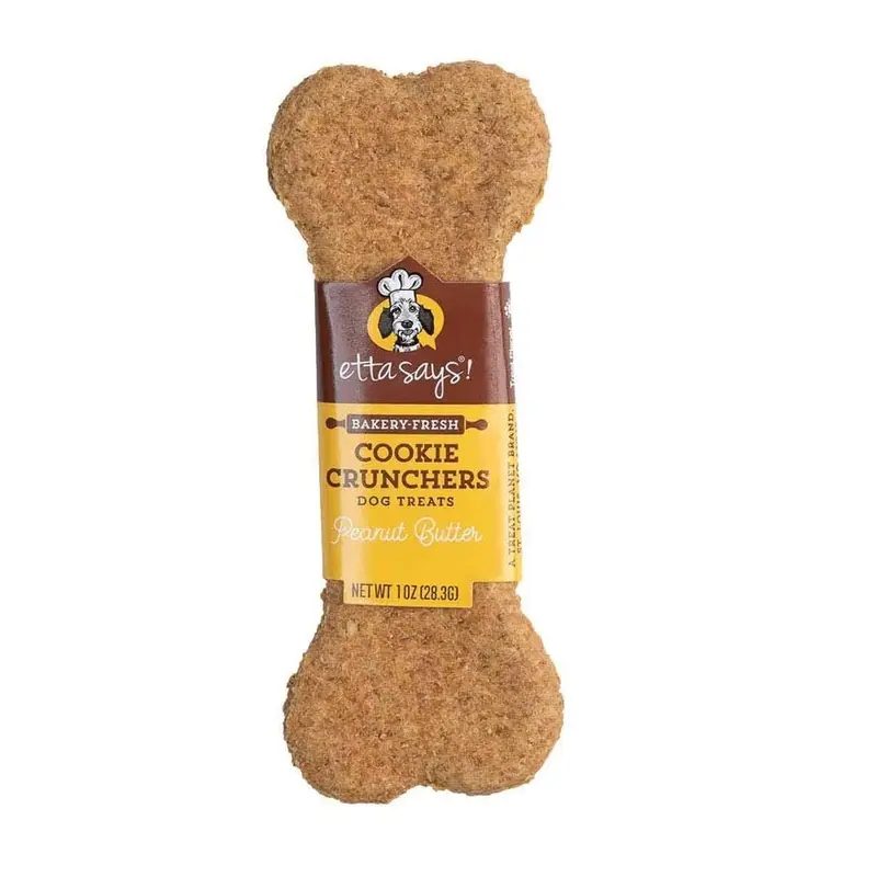 Etta Says - Cookie Crunchers Peanut Butter Dog Treat