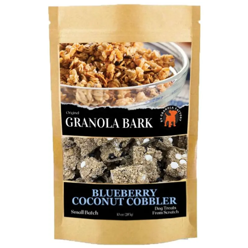 K9 Granola - Granola Bark Blueberry Coconut Cobbler 10oz.