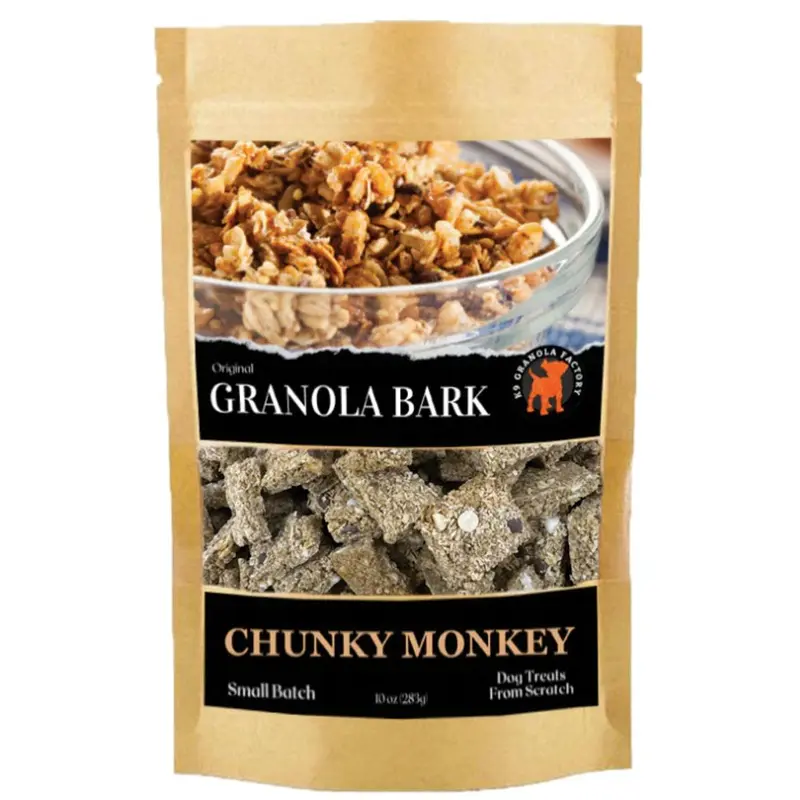 K9 Granola - Granola Bark Chunky Monkey 10oz.