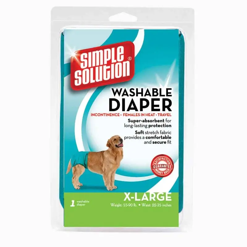 Simple Solution Washable Diapers - XLarge - For Female Dogs