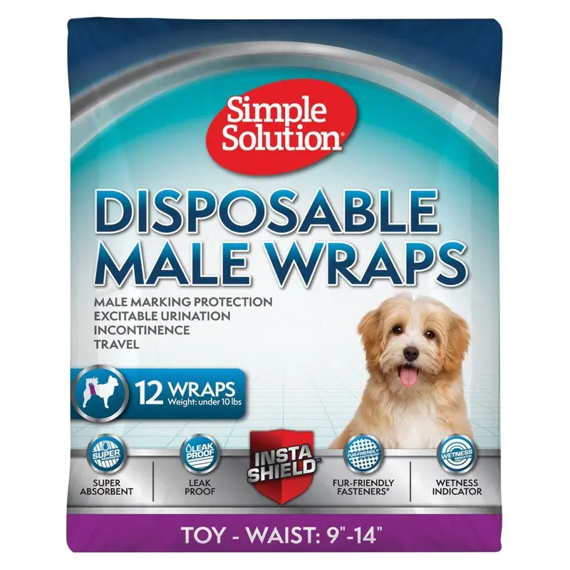 Simple Solution Disposable Male Wrap - Xsmall
