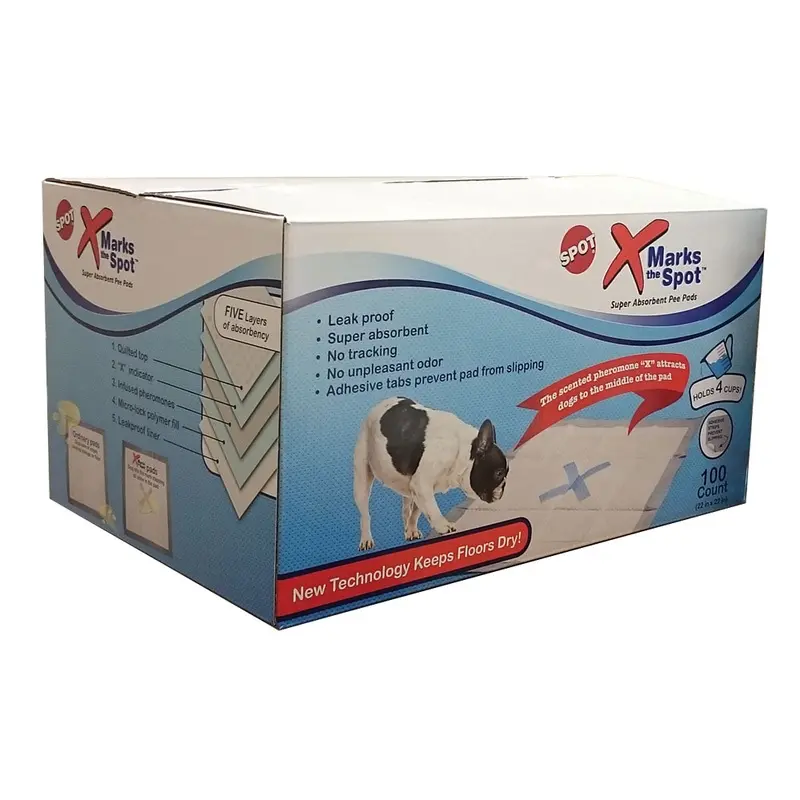 Spot - X Marks the Spot Puppy Pads 22x22in. 100pk.