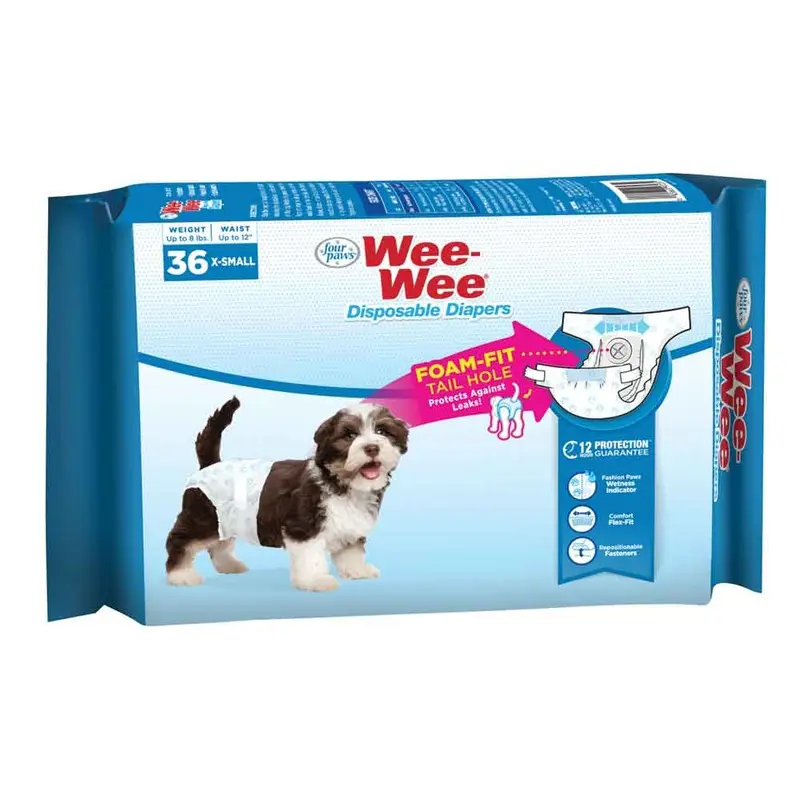 Wee-Wee - Disposable Diapers - XS - 36 pk