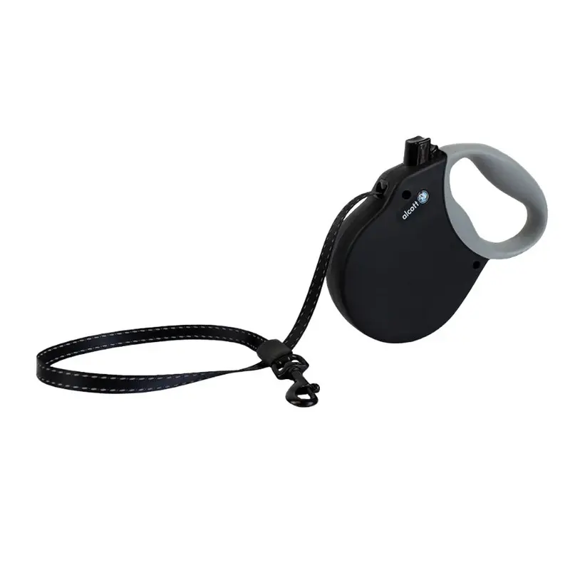 Alcott - Adventure Black Retractable Leash XL