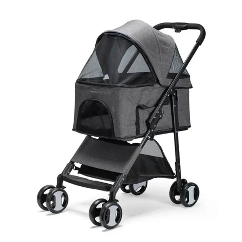 DogLine - Executive Pet Stroller Grey