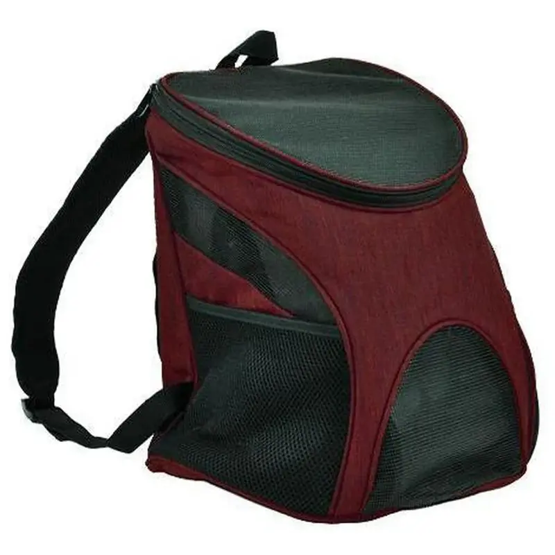 DogLine - Pet Carrier Backpack 17x12x11in. Red