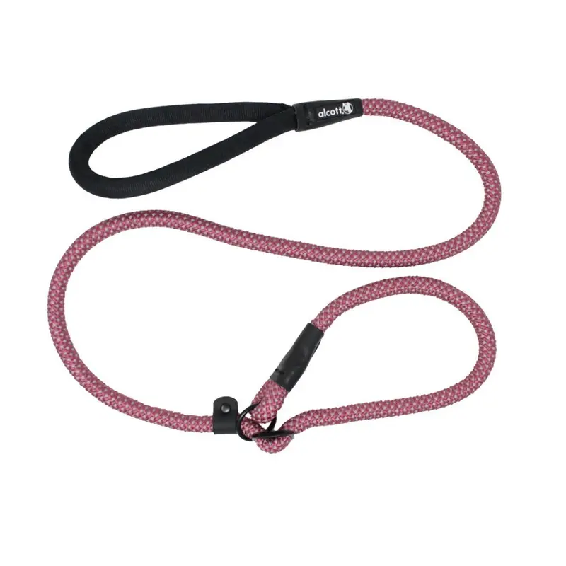 Alcott - Rope Red Slip Leash Md