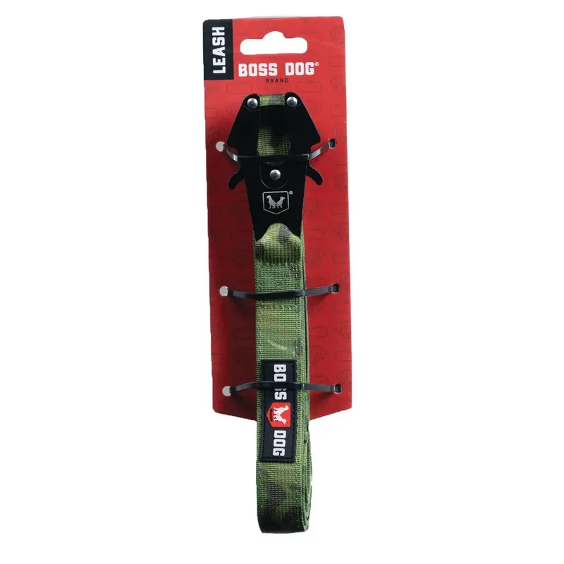 Boss - Tactical Leash Green Camo 4ft