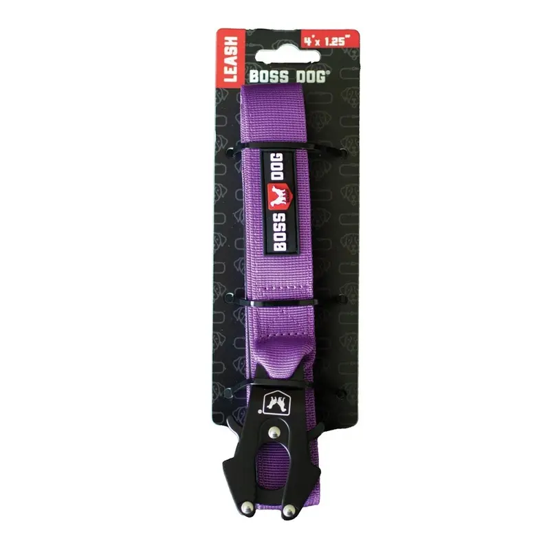 Boss - Tactical Leash Purple 4ft