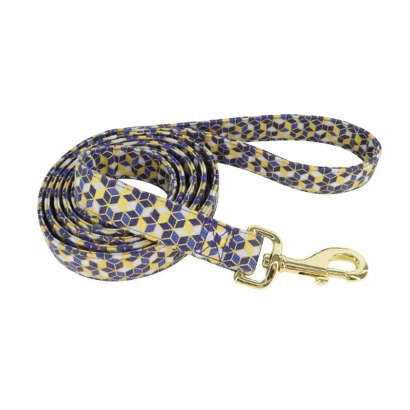 Coastal - Accent Blue Diamonds Leash 1inx6ft