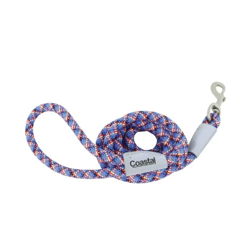 Coastal - Pro Active Cobalt Crossed Leash 1inx6ft