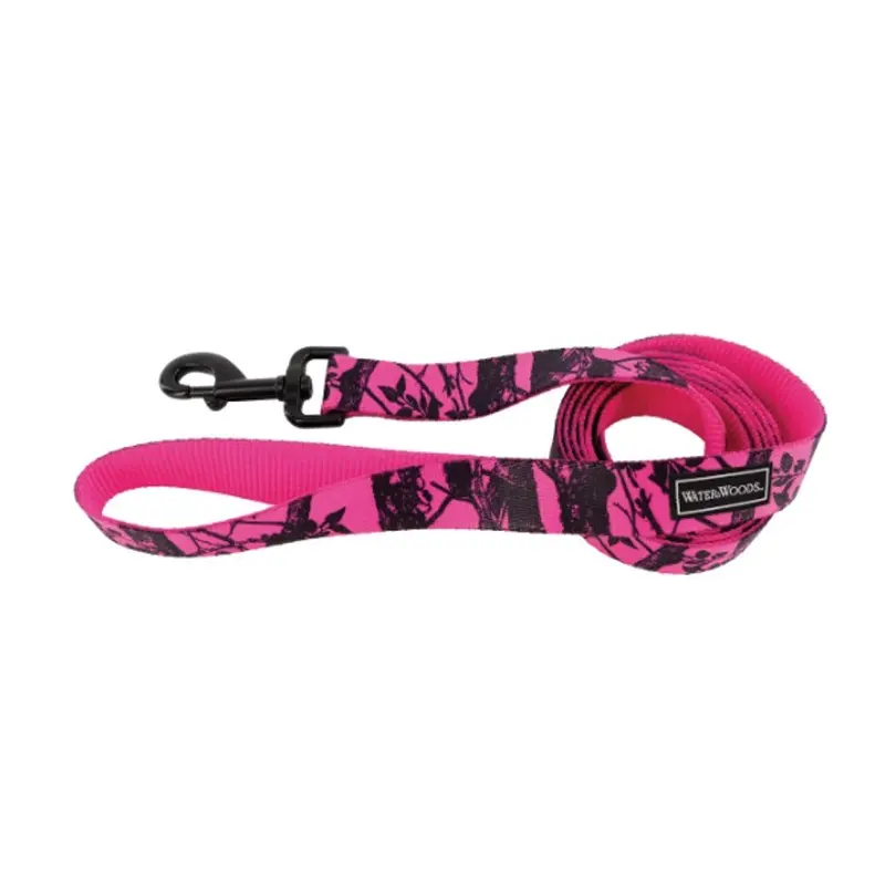 Coastal - W&W Neon Pink Leash 1inx 6ft