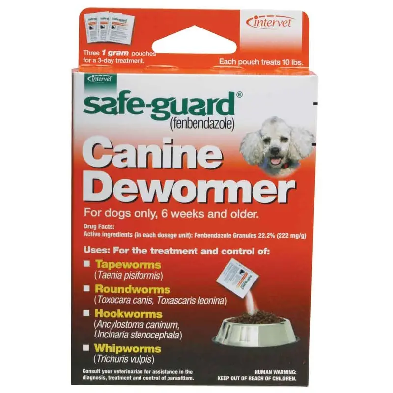 Safe-Guard Canine Dewormer Granules - 1 gram