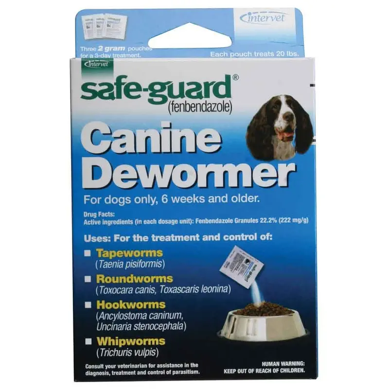 Safe-Guard Canine Dewormer Granules - 2 gram