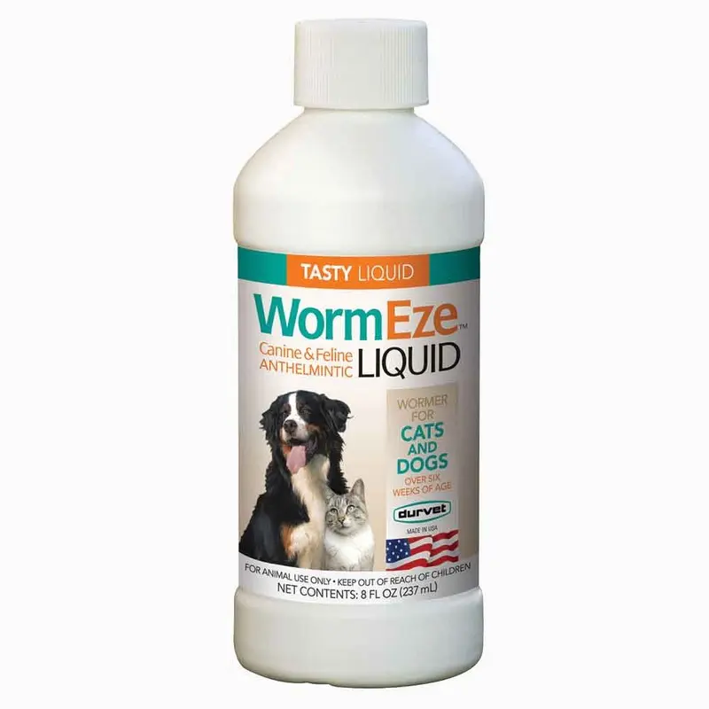 WormEze Liquid - Dogs & Cats - 8 oz.