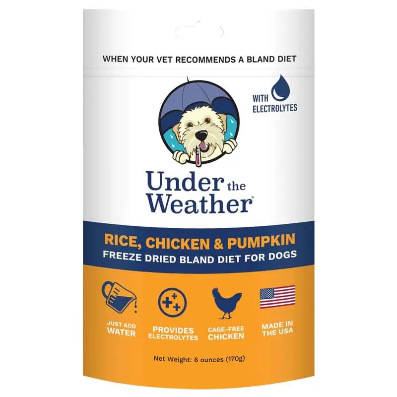 UTW Bland Diet for Dogs - Rice, Chicken & Pumpkin - 6 oz