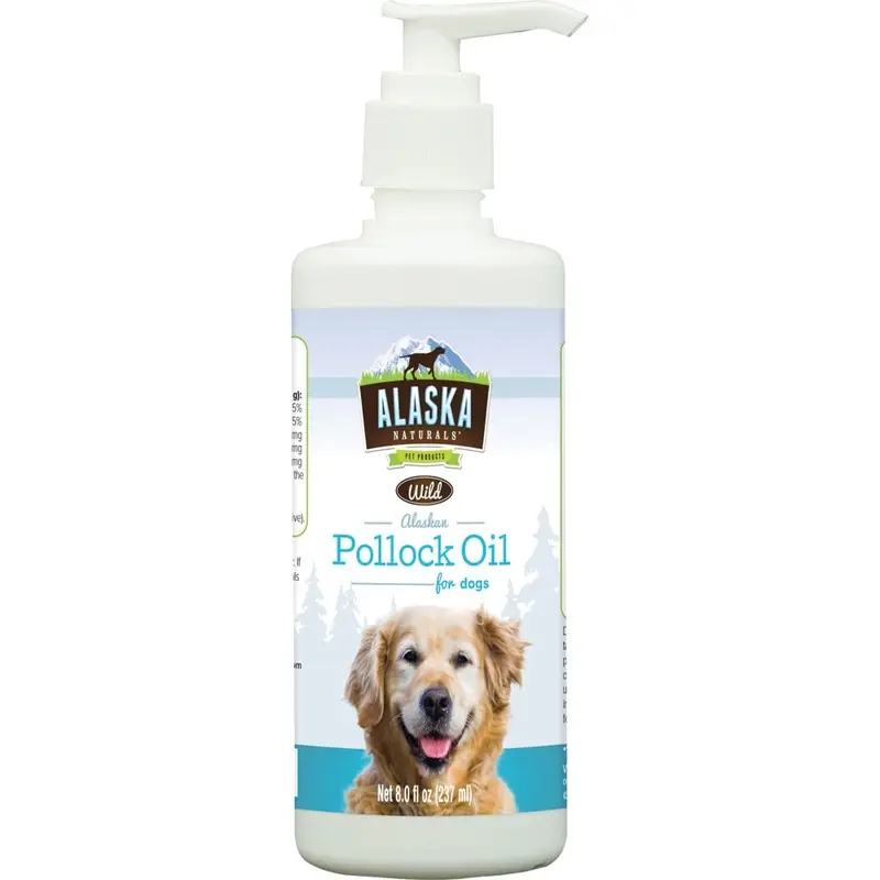 Alaskan Naturals Pollock Oil For Dogs - 8 oz