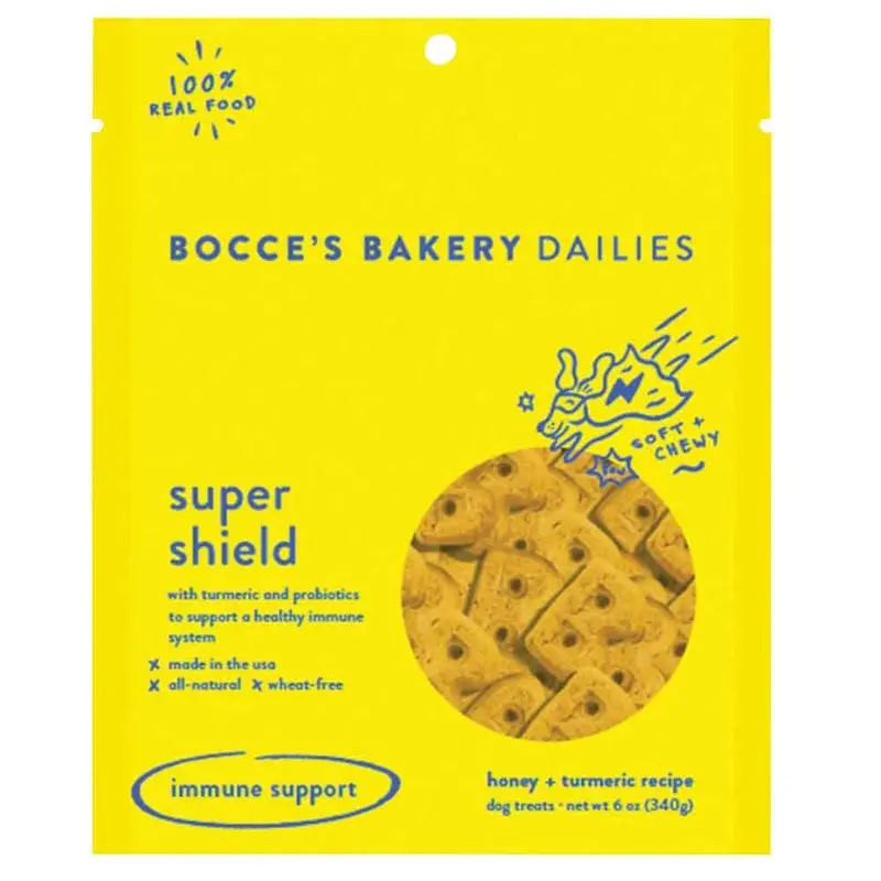 BOCCE'S DOG SOFT CHEW SUPER SHIELD - 6 OZ