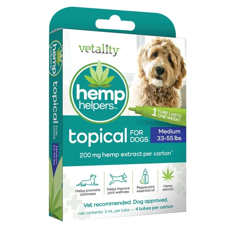 Vetality Hemp Helpers - Dog Topical - Md